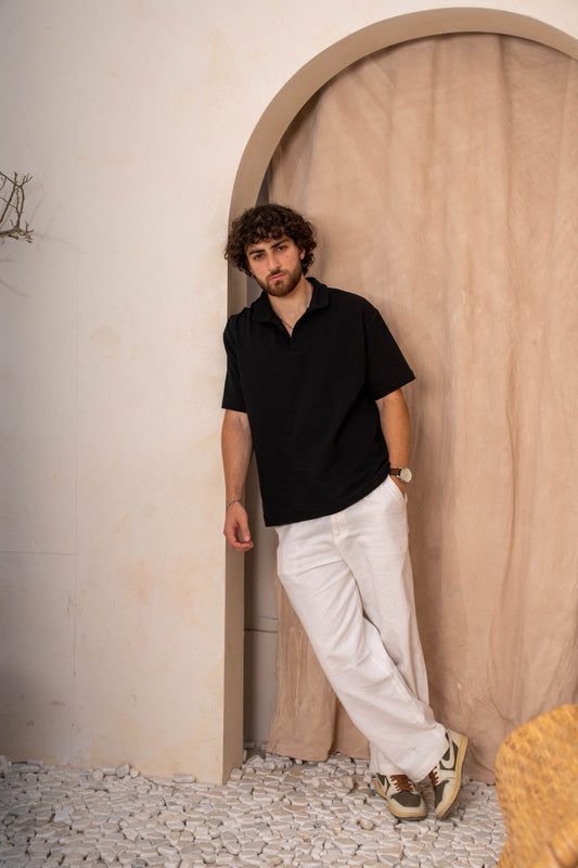 Luma polo Black
